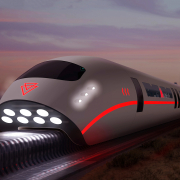 Futuristic Magnetic Train, sumber scitechdaily.com