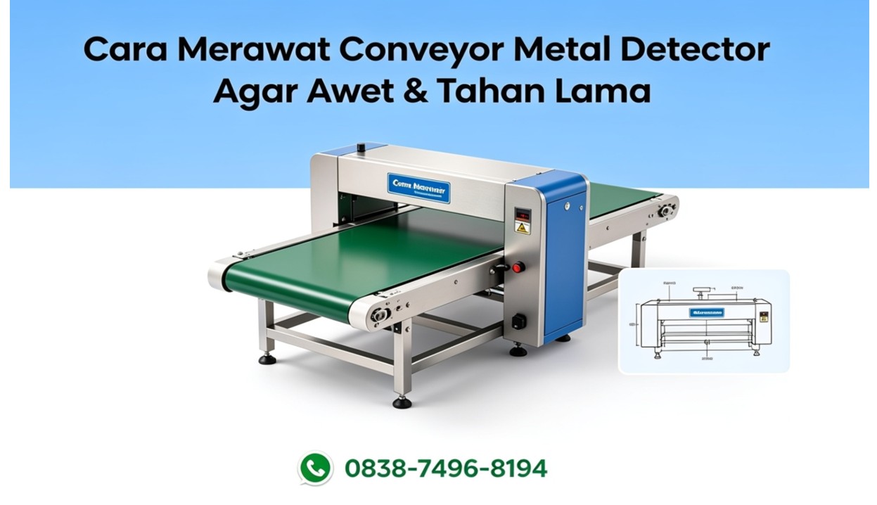 Cara Merawat Conveyor Metal Detector Agar Awet & Tahan Lama