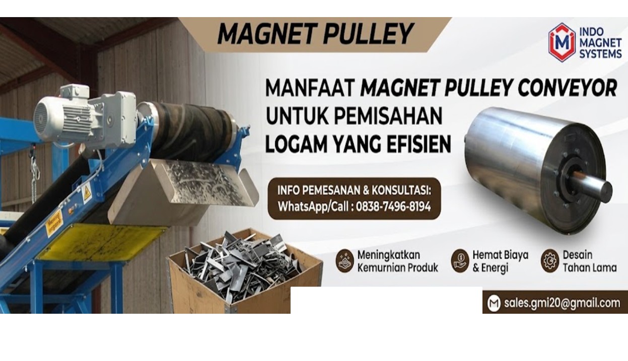 Magnet Pulley Konveyor